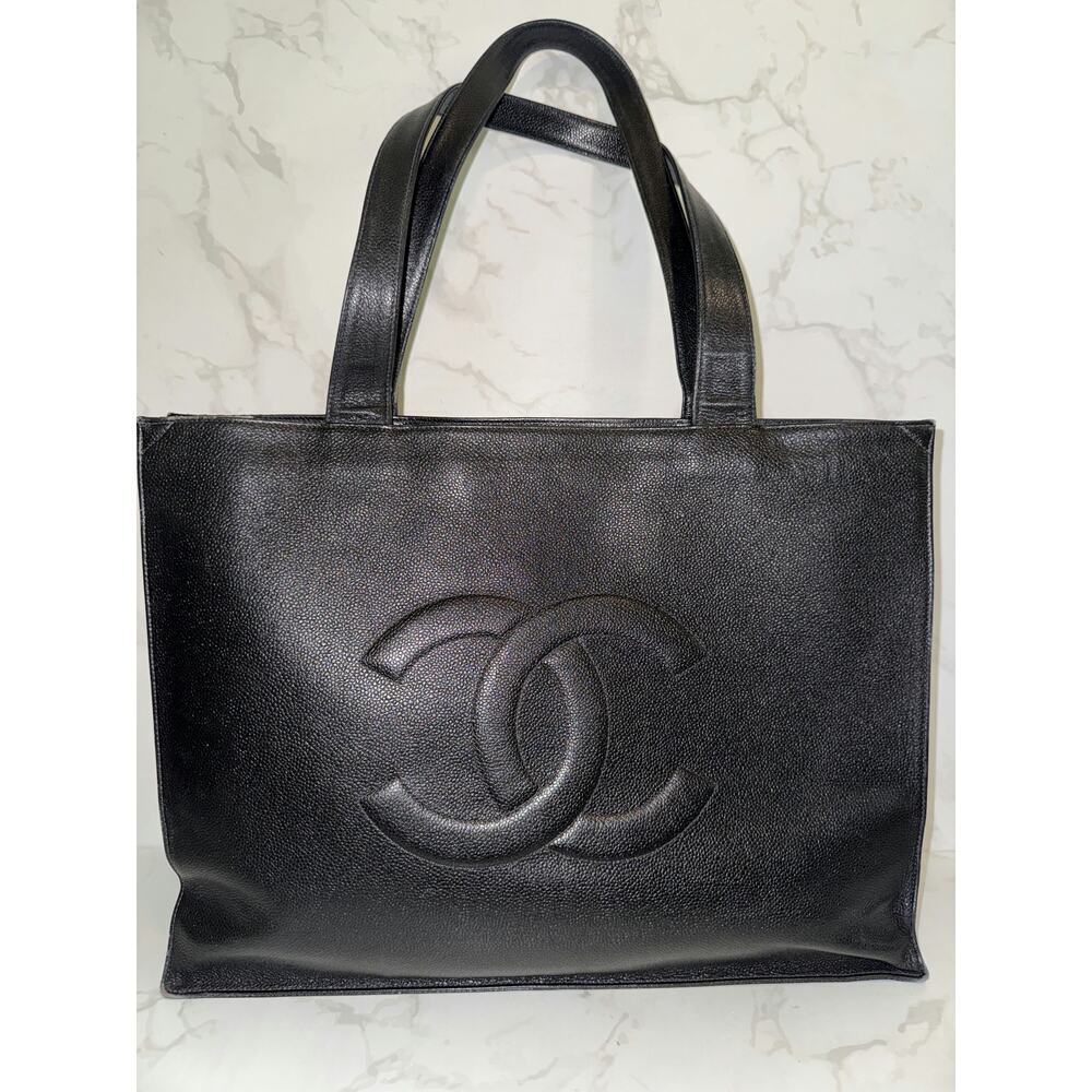 Chanel Caviar CC Tote - Good Condition